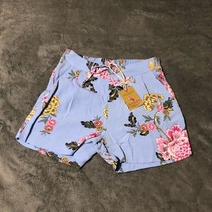 Joules Floral Shorts, Size 2